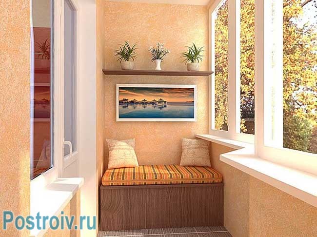 Уютный уголок для ребенка на балконе. фото Уютный уголок для ребенка на балконе. фото