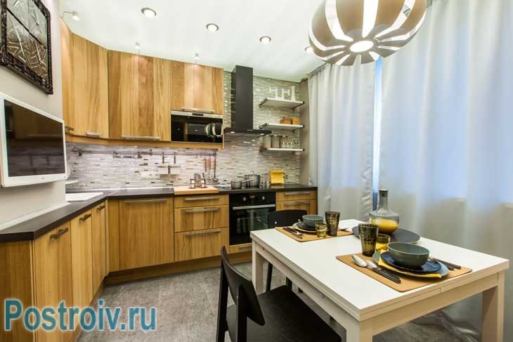 Зонирование пространства кухни: выделение рабочей зоны - Фото Зонирование пространства кухни: выделение рабочей зоны - Фото