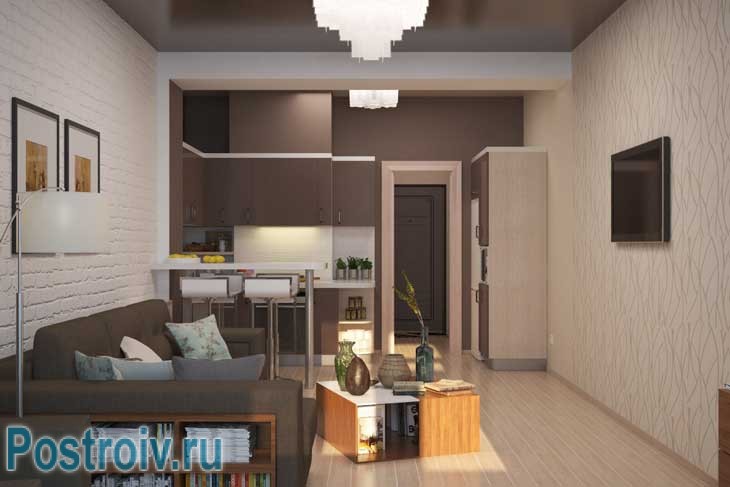 дизайн квартиры студии минимализм 30- 35 кв. м. - Фото дизайн квартиры студии минимализм 30- 35 кв. м. - Фото