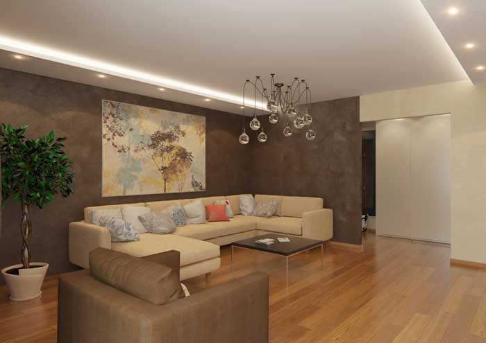 Картина в современном зале. Фото 5 Картина в современном зале. Фото 5