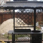 Металлический мангал - Фото 09